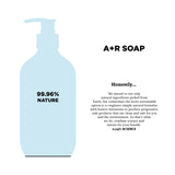 A + R Soap — 99.96% Natural Ingredients, 0.04% Science