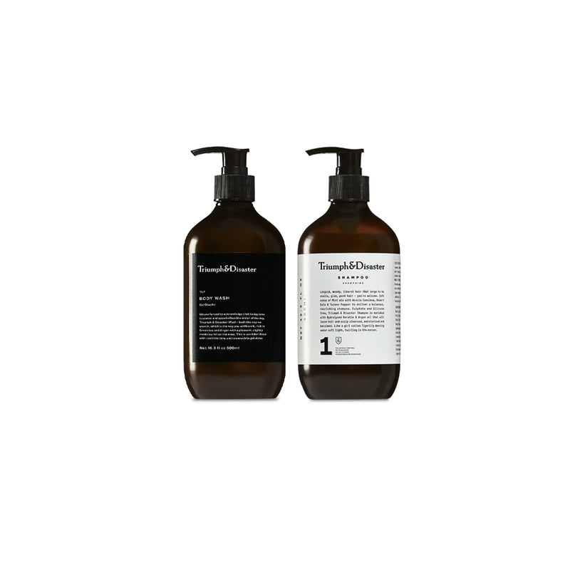 Body 1.0 Set - Shampoo and YLF Body Wash