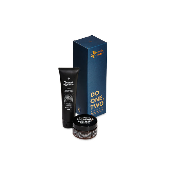 Do One Two Kit - Rock & Roll Face Scrub and Ritual Face Cleanser